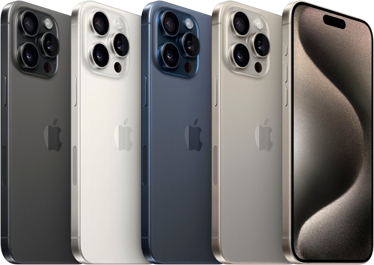 Apple iPhone 15 Pro Max, 512GB, Natural Titanium - Unlocked